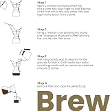 Chemex Classic Coffee Filters Squares 100 ct Exclusive Packaging view 4