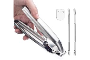 Artcome Nut Cracker Chestnut Clip Walnut Almonds Hazelnuts Pliers Metal Nut Opener Plier Multifunctional Chestnut Opener with