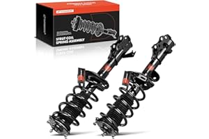 A-Premium Front Pair (2) Complete Strut and Coil Spring Assembly Compatible with Acura RDX 2013-2018, AWD, Driver and Passenger Side, Replace# 18-920529, 18-920528