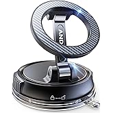 ANDERY Car Phone Holder for Magsafe [78+LBS Strongest Suction & 2400gf Magnetic] 360° Adjustable Car Phone Mount, Phone Holde