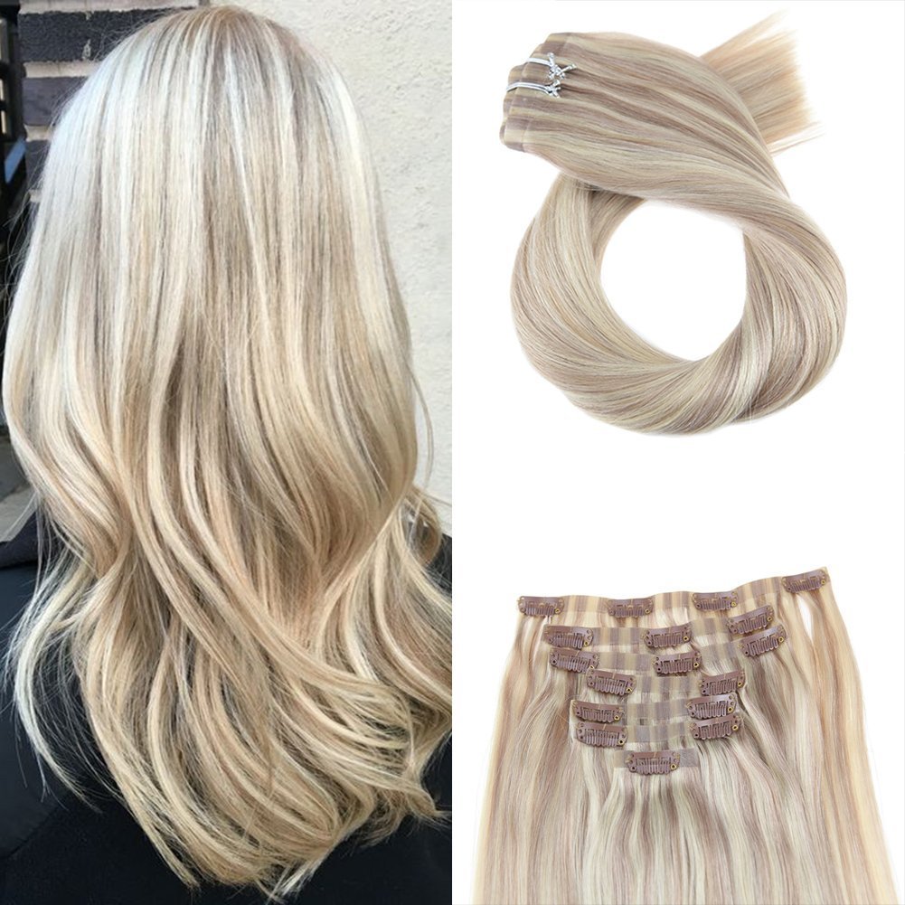 Clip In Extensions Echthaar Günstig Auf Rechnung Moresoo 18 Zoll Echthaar Extensions Clip PU Hair Clip Long Hair Clip in