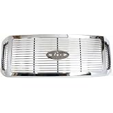 Garage-Pro Grille Assembly For Ford F-250 Super Duty 2006-2007 Chrome