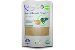KC Creation Organic Neem Leaf Powder 100% Pure & Fresh No GMO No Preservatives (3.5oz)