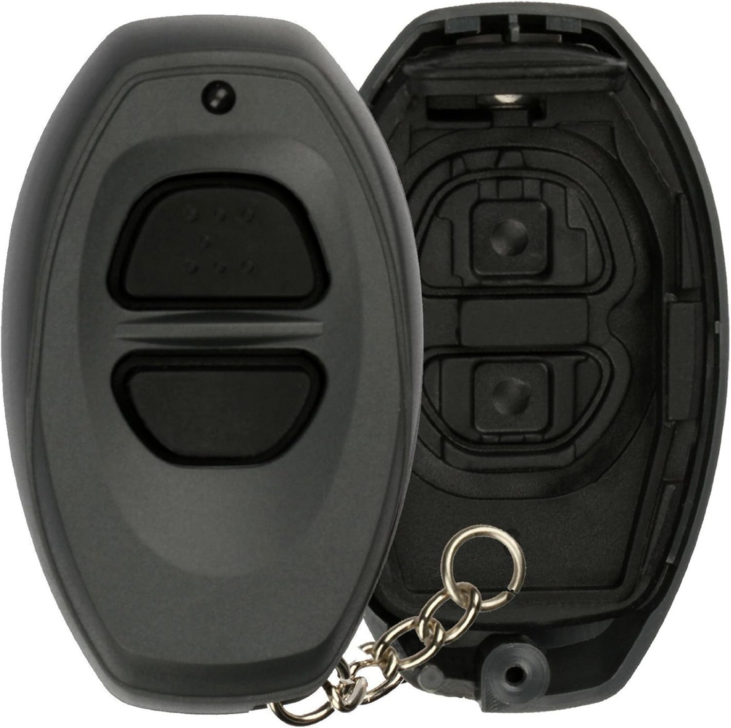 KeylessOption Just the Case Key Fob Keyless Entry Remote Shell Button Pad