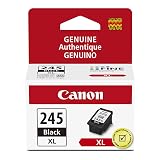Canon PG-245 XL Genuine Black Ink Cartridge, Compatible with iP2820, MG2420/2924/2920/3020/2522/2525, MX492, TS3120/302/302a/202/202a/4520/3320