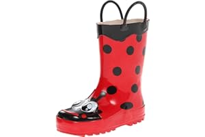 Western Chief Rain Boots with Pull on Handles for Toddlers and Kids - Premium Waterproof Boots for Boys and Girls