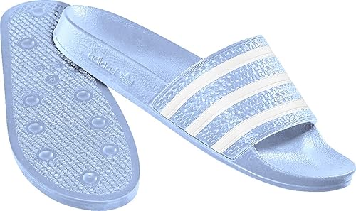 adidas adilette light blue