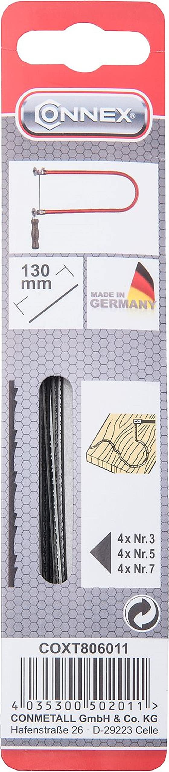 Blades f.inlaying Saw 12x Assorted — image 1