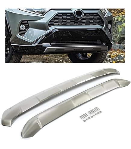 RAVバンパー Amazon.com: PIT66 Front Bumper Lower Valance Skid Plate Board