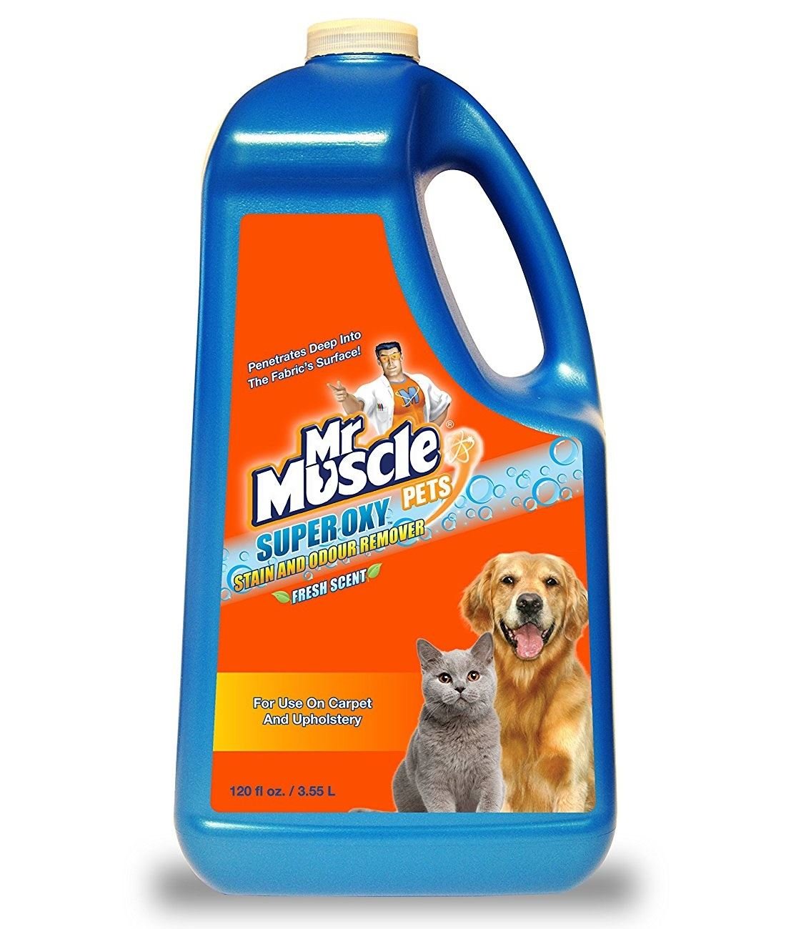 Mr Muscle® Pets Oxy Action Oxy Stain & Odour Remover Fresh Scent Quick