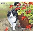 Lang Cats in the Country 2026 Wall Calendar – 13.4″ × 12″, 12-Month Calendar with Stapled Binding, Linen-Embossed Art by Susa