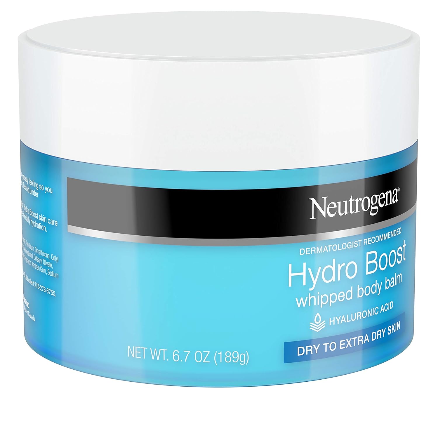 Neutrogena Hydro Boost Hydrating Whipped Body Balm, 6.7 Ounce : Beauty