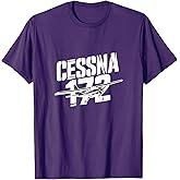 C172 Skyhawk C-172 Airplane Classic Vintage Aviation Pilot T-Shirt