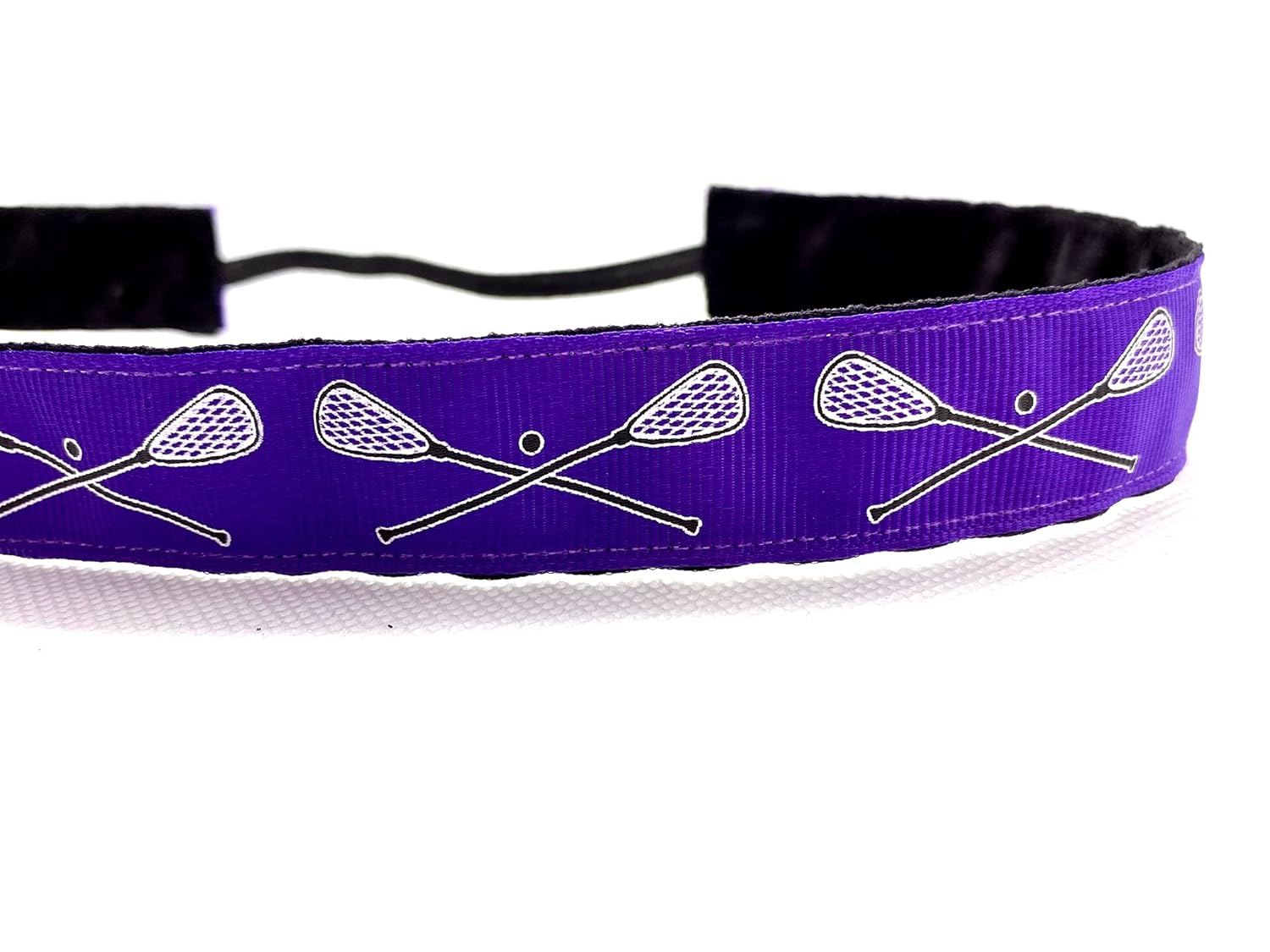 Lacrosse headband. Nonslip sports headband. 7/8" width