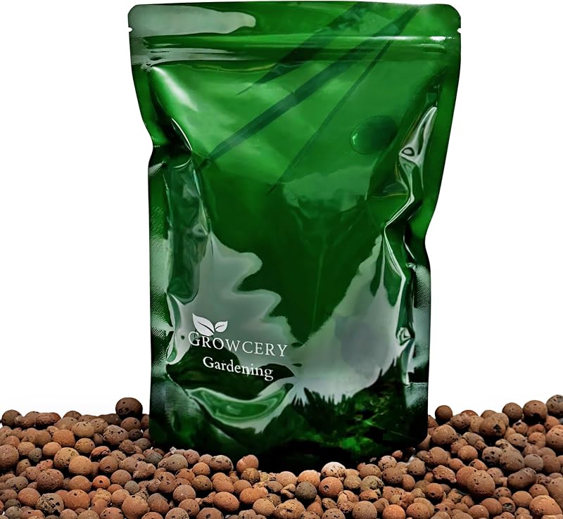 Growcery Premium Clay Pebbles For Plants 50L Multipurpose Growing Medium
