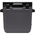 Stanley Adventure Outdoor Cooler 30 qt | Heavy Duty Outdoor Camping Cooler with Easy Carry Side Handles | 4 Days Cooling Ice Chest for 40 Cans | Flat Top Doubles as Seat | BPA-Free | Charcoal