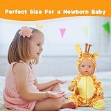 Aolso 14-18 Inch Baby Doll Clothes Hooded Jumpsuit with Coat Hanger view 6