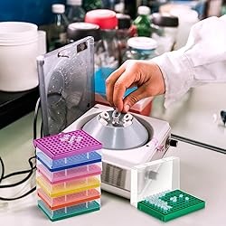 Kingdder 12 Pcs PCR Tube Rack for 0.2ml Micro-Tubes