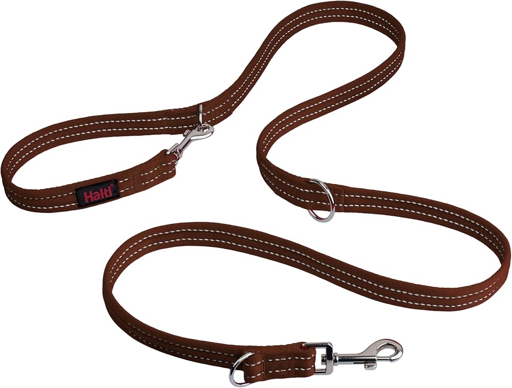 Halti Training Lead Double-Ended Dog Lead Large 2m Deep Walnut