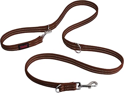 Halti Training Lead Double-Ended Dog Lead Large 2m Deep Walnut