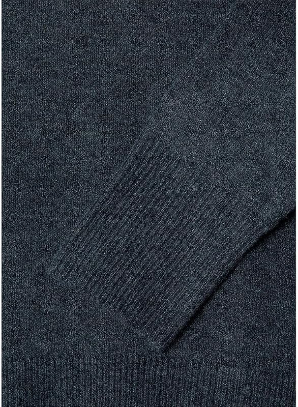 Girl's Bibby Knitwear, Grey (Shaded Grey), 6, Grau (Shaded Grey), 6 Jahre