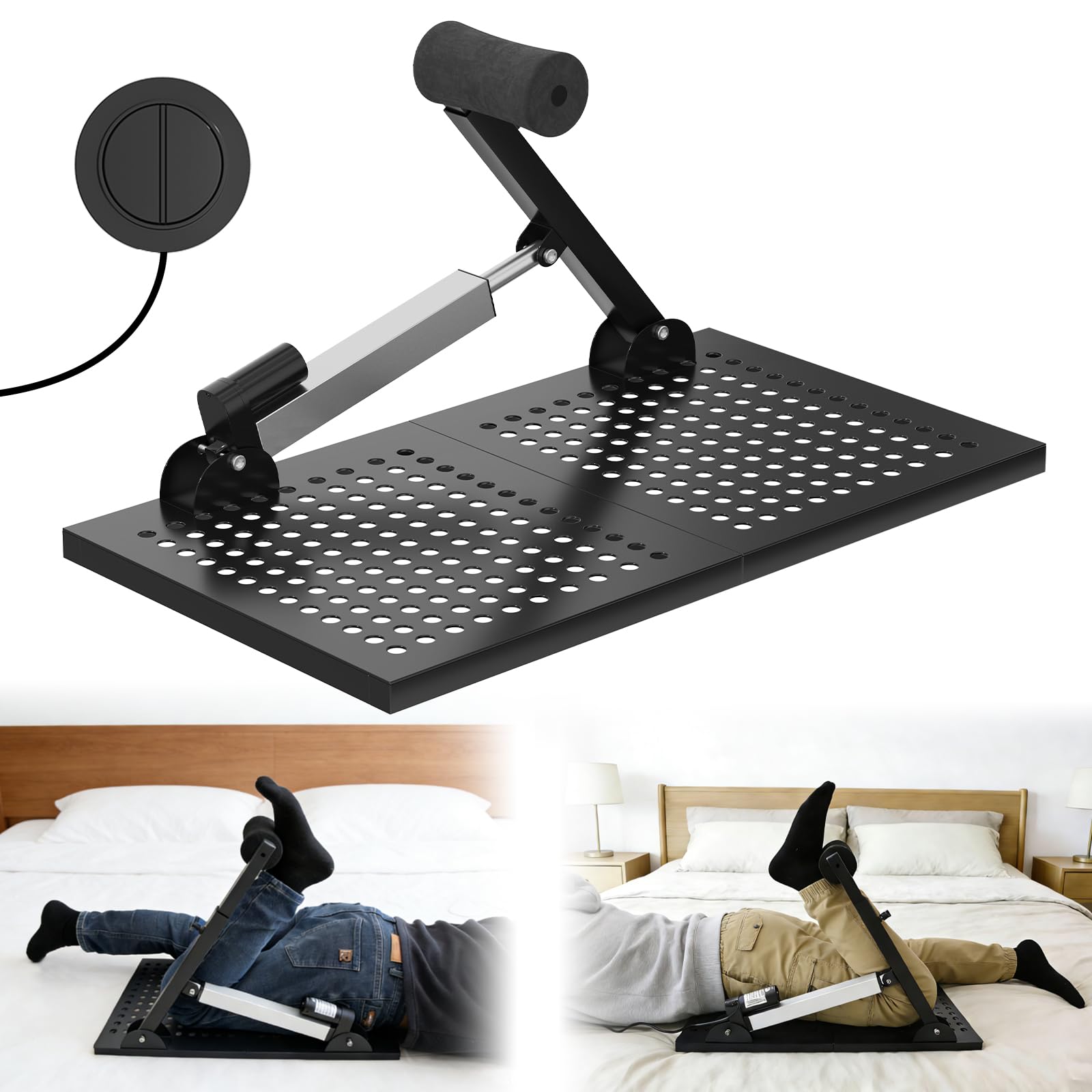 Photo 1 of Electric CPM Machine Knee After Surgery(Prone Position) with Remote Control, Knee Therapy Exercise Strengthening Equipment for ACL PCL MCL Rehabilitation, Gender-Neutral-Left/Right Leg