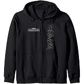 Bleach Ichicho Reverse with Glow Front and Back Anime Zip Hoodie