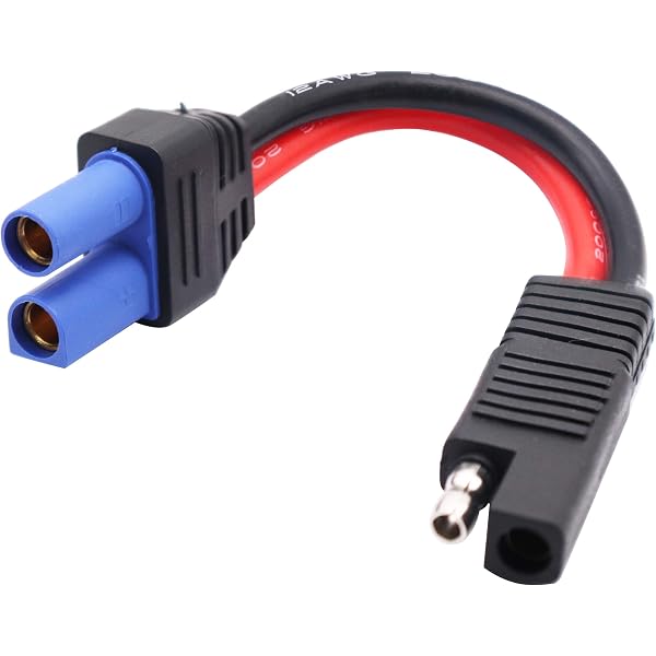 Adaptateur EC5 Vers JST – Connecteur Pour Batteries RC – Câble De Charge Et Connexion à Distance – En ABS