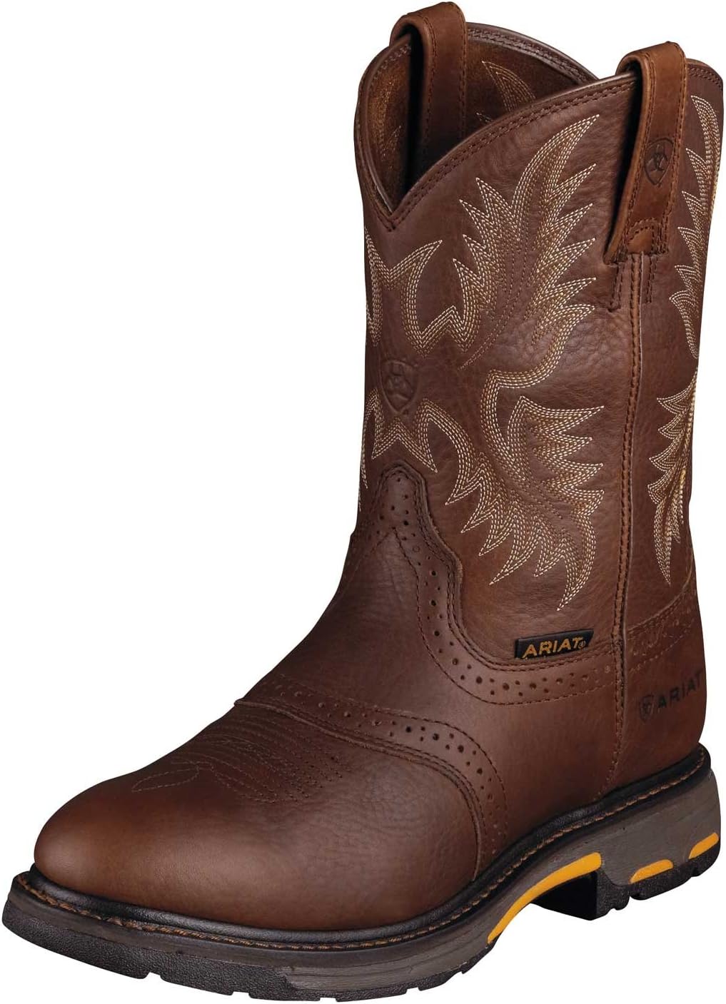 Ariat Workhog Botas de trabajo para hombre, Cobre oscuro, 7.5 US