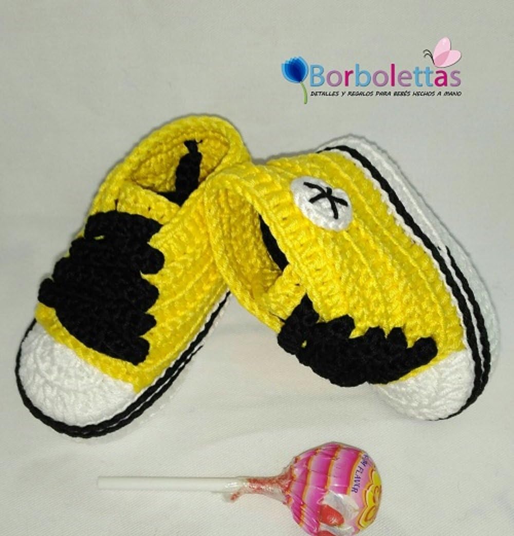 converse jaune bebe