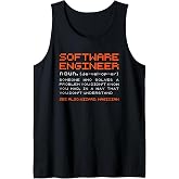 Software-Engineer Developer Definition Programming Tank Top