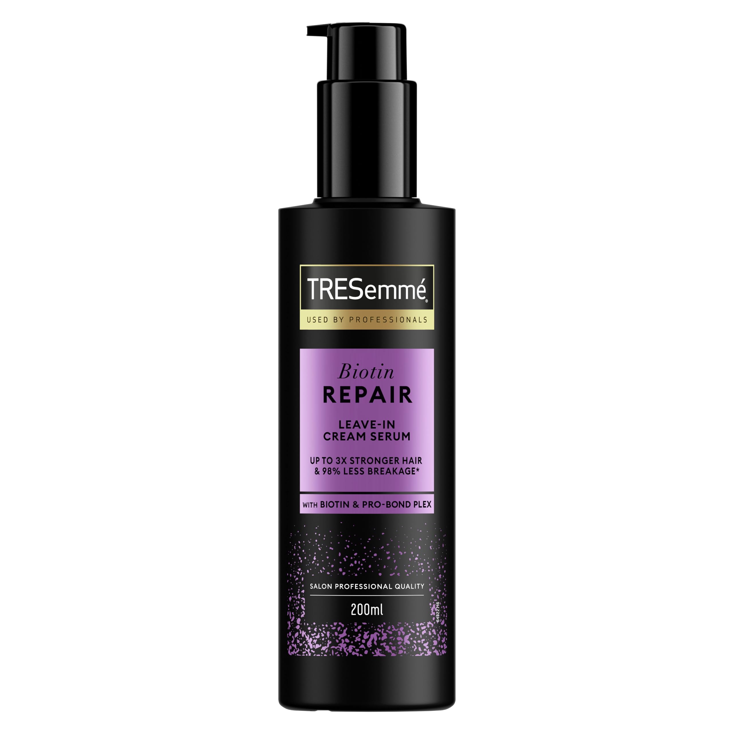 TRESemme Biotin Repair Leave-In Cream Hair Serum hair treatment with Biotin & Pro-Bond Plex for up to 3x stronger hair & 98% less breakage* 200 ml
