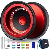 MAGICYOYO V13 DEEPSPIN Bi-Material Yoyo for Kids 8-12, Dual Purpose Professional Yoyo for All Skill Levels, Trick Yo yo with 
