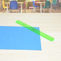 Westcott Shatterproof Ruler, 12-Inch, Green, 16012