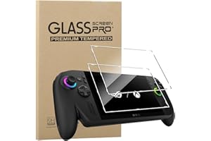 KZIOACSH 2 Pack Tempered Glass Screen Protector for ASUS ROG Xbox Ally/ASUS ROG Xbox Ally X, Ultra Clear 9H Hardness Touch Se