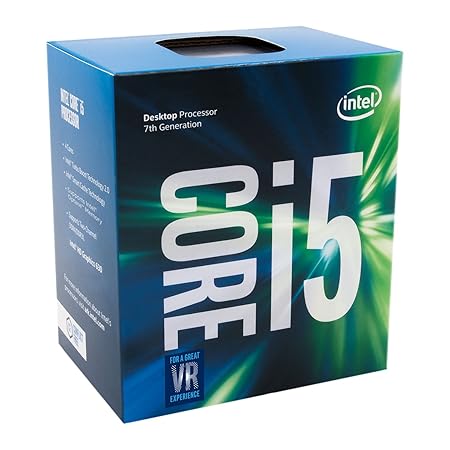 Intel Core i5-7500 Prozessor (7. Generation, bis zu 3.80 GHz mit Intel Turbo-Boost-Technik 2.0, 6 MB Intel Smart-Cache)