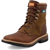 Twisted X mens 8" Soft Toe Waterproof Lacer Work Boot
