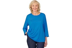 Ovidis Adaptive Top Open Back Clothes Senior Disabled Women - Haley