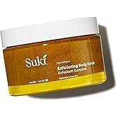 Suki Exfoliating Body Scrub With Calendula Oil and Alpha Hydroxy Acid, Hydrating And Deep Cleaning Sugar Scrub, 6.09 Oz