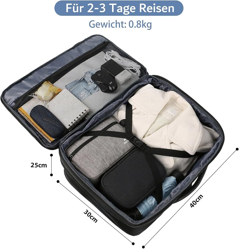 Ryanair Handgepäck 40x30x20, Handgepäck Rucksack Flugzeug Herren 24L