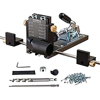 Massca Aluminum Pocket Hole Jig System Pro M2 Adjustable & Easy to Use Joinery Woodworking Tool For DIY Carpentry Projects