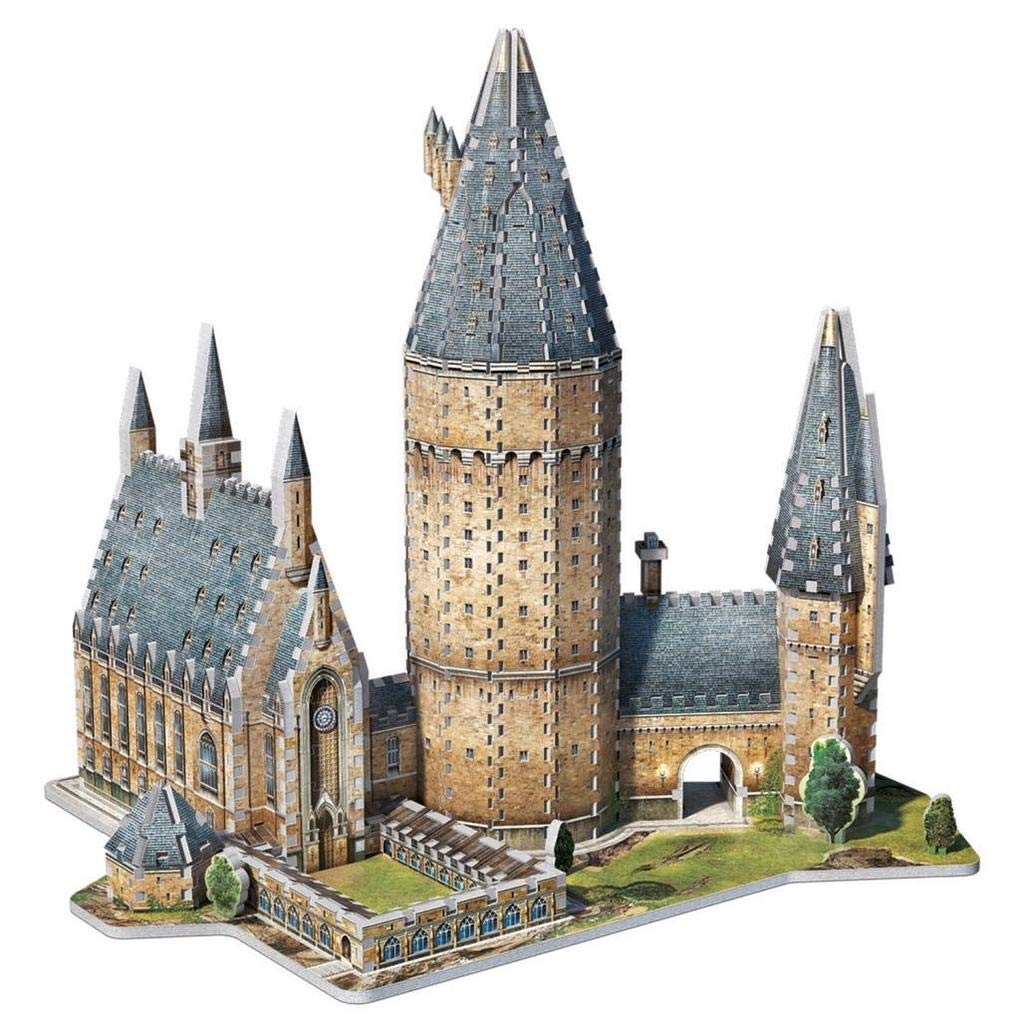 WREBBIT3D W3D-2014 Harry Potter Hogwarts Hall Puzzle, Multicolor, (850-Piece)