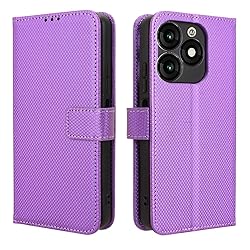 Elubugod Compatible with ITEL A70 Leather Case