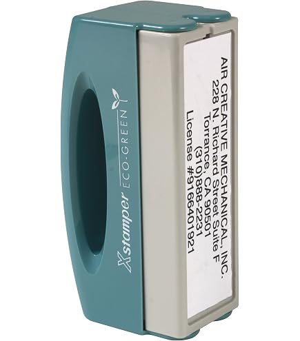 Amazon.com : Xstamper ECO-GREEN ECO Custom Message Stamp, N40, Pre