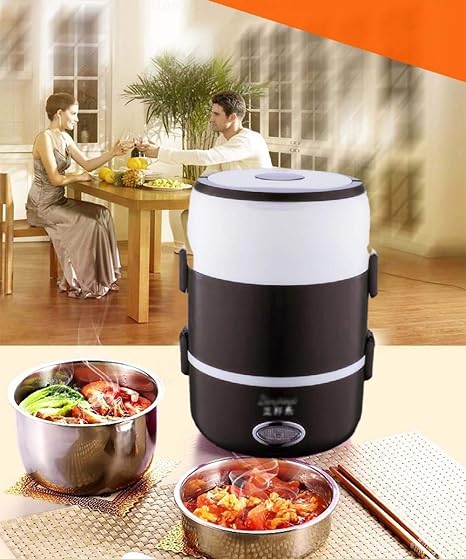 Fiambrera Electrica 220V Portátiles Bandeja Extraíble Acero ...