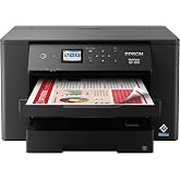 Epson Workforce Pro WF-7310 Wireless All-in-One Wide-Format Inkjet Printer | Wide-format printing up to 13 x 19 in.; up to 25 ppm, auto 2-sided, 500-sheet capacity; ideal for businesses