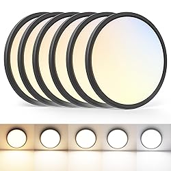 VOLISUN 6Pack 5 CCT LED Flush Mount Ceiling
