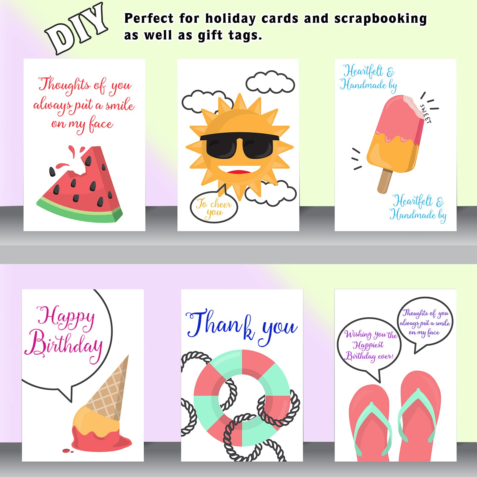 Pajean 4 Sheets Sentiments Rubber Clear Stamps Set for Birthday Card Making and 3 Pcs Acrylic Stamp Block Tools with Grid Lines Happy Birthday, Books Stamps Craft Supplies for DIY Scrapbooking