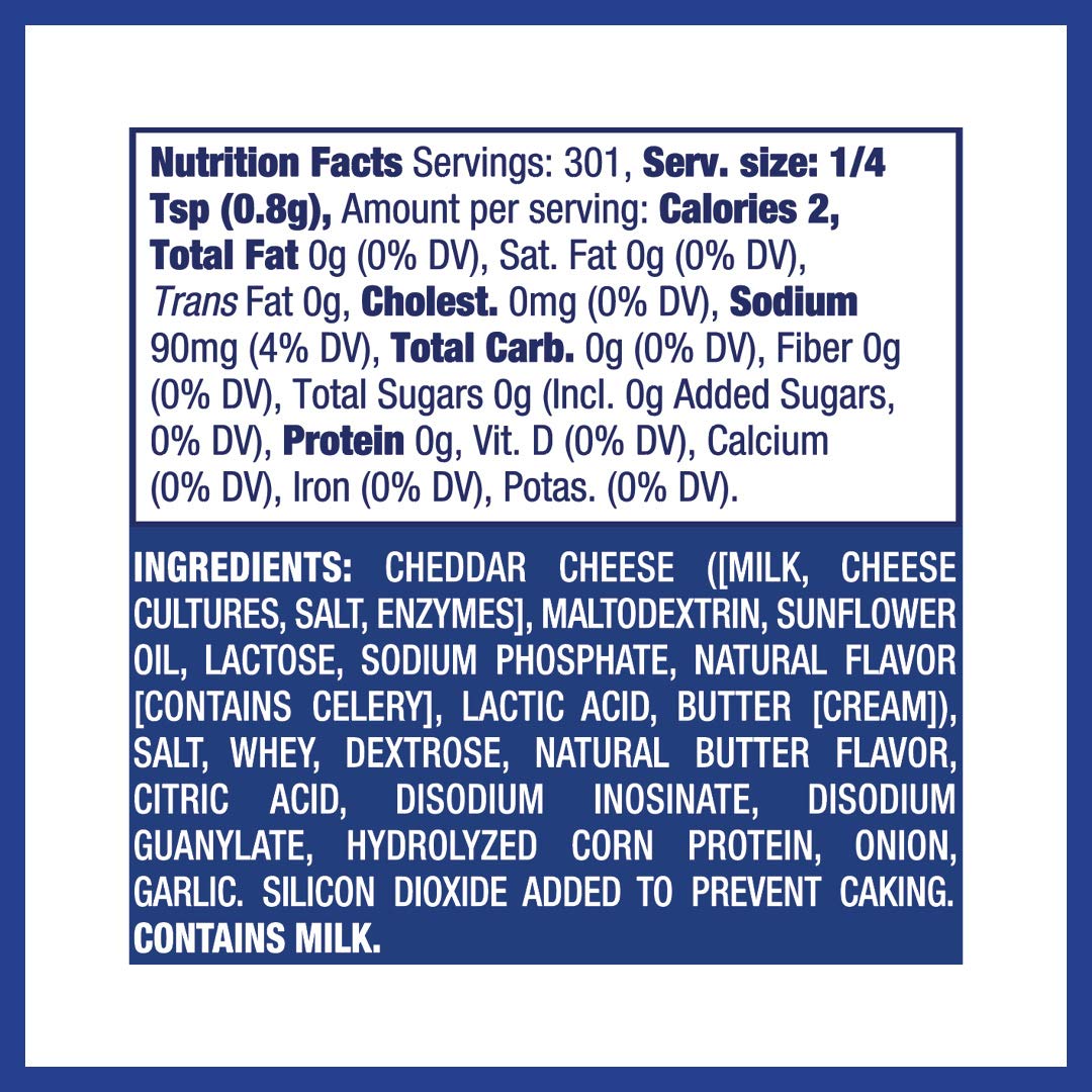 Kernel Season's White Cheddar Seasoning, 8.5 Ounce Shakers (Pack of 2) : Grocery & Gourmet Food