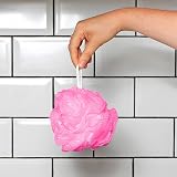 ELYSIUM SPA Mesh Exfoliating Bath & Shower Sponge 4 Pack Assorted Colors view 4
